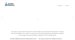 Desktop Screenshot of leaseharbor.com