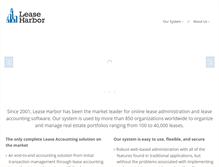 Tablet Screenshot of leaseharbor.com